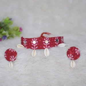 Red Choker Set