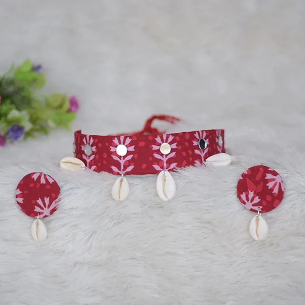 Red Choker Set