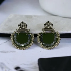 Half Moon with Round Mirror