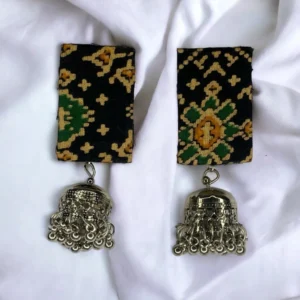 Black n Green Rectangle With Jumkha