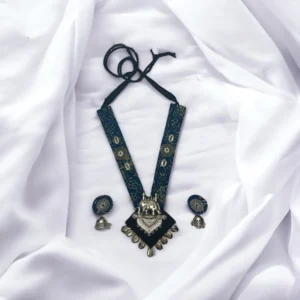 Blue n Black Necklace