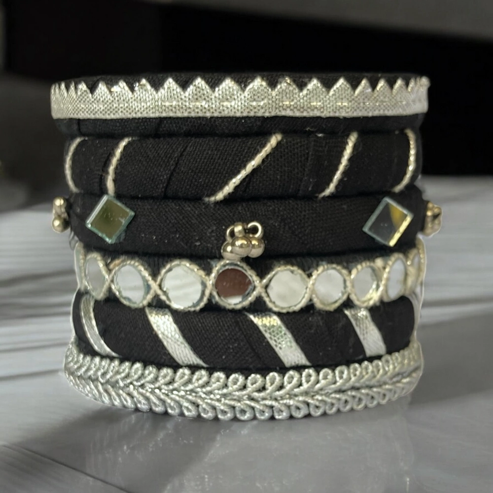 Black bangles