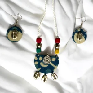 Blue kids necklace
