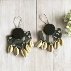 Grey hanging pentagon